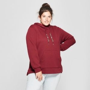 NWT Ava & Viv hoodie sweatshirt